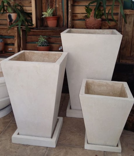 Macetón trapezoidal (Trap - S) 